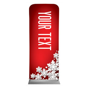 Christmas At Red Your Text 2'7" x 6'7" Sleeve Banners