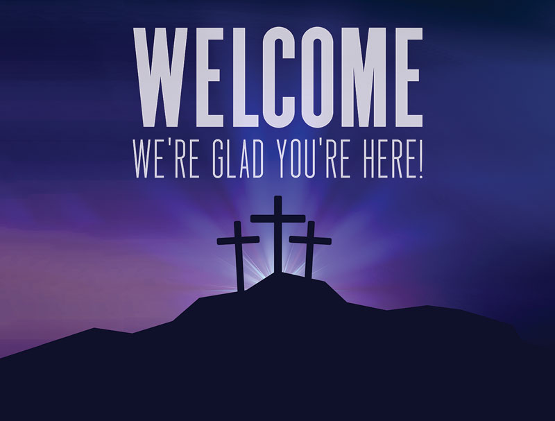 Banners, Easter, Aurora Lights Celebrate Easter Welcome, 9'8 x 7'2