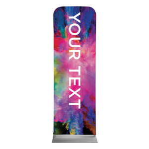 Back to Church Easter Your Text 2' x 6' Sleeve Banner