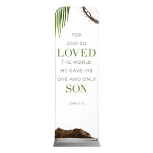 Easter Week Icons Scripture 2' x 6' Sleeve Banner