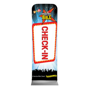 Go Fish Backstage With The Bible Check-In 2' x 6' Sleeve Banner