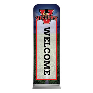 Go Fish Victory Welcome 2' x 6' Sleeve Banner