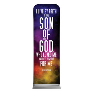 Dark Smoke Scripture 2' x 6' Sleeve Banner