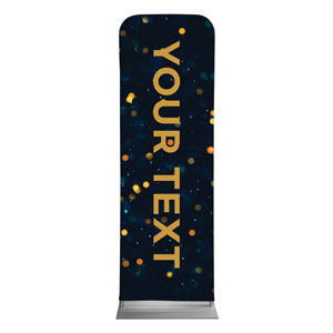 Christmas At Bokeh Your Text 2' x 6' Sleeve Banner