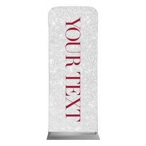 Christmas Brings Hope Sparkle Your Text 2'7" x 6'7" Sleeve Banners