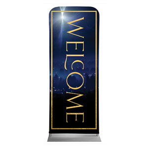 Christmas Together Night Welcome 2'7" x 6'7" Sleeve Banners
