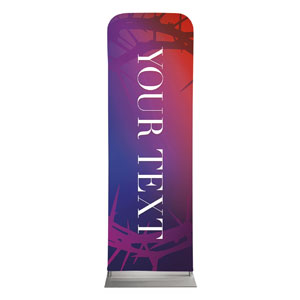 Celebrate Easter Crown Your Text 2' x 6' Sleeve Banner