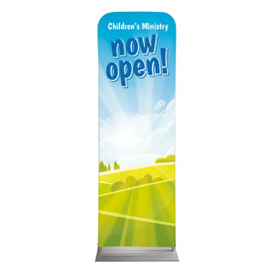 Bright Meadow Children's Ministry 2' x 6' Sleeve Banner