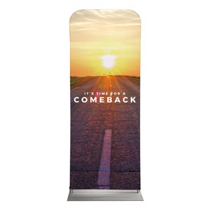 Comeback Sunrise 2'7" x 6'7" Sleeve Banners