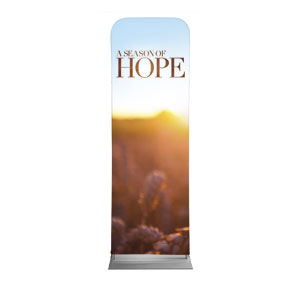 Season of Hope Wheat 2 x 6 Sleeve Banner