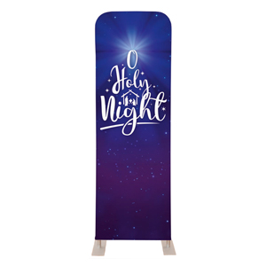 O Holy Night 2' x 6' Sleeve Banner