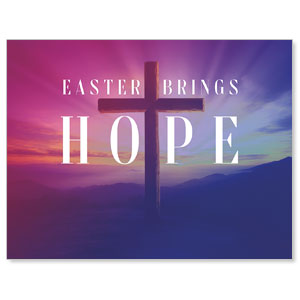 Easter Hope Sunrise Jumbo Banners