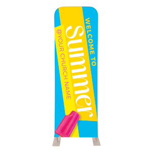 Summer Popsicle 2' x 6' Sleeve Banner