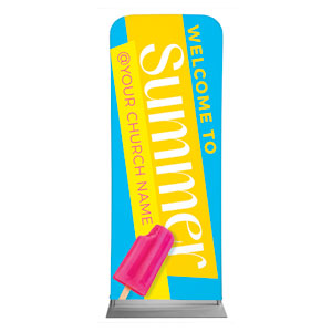 Summer Popsicle 2'7" x 6'7" Sleeve Banners