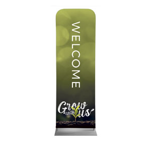 Grow With Us Plant 2' x 6' Sleeve Banner