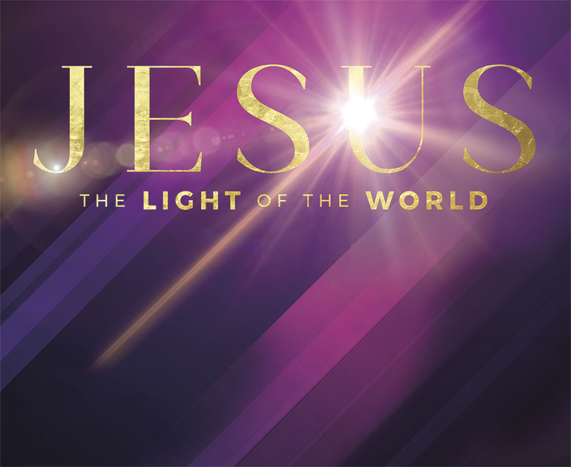 Banners, Christmas, Jesus Light of the World, 9'8 x 7'2