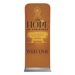 Hope of Christmas Manger 2'7" x 6'7" Sleeve Banners