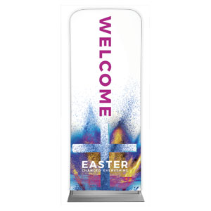 Easter Changed Everything 2'7" x 6'7" Sleeve Banners