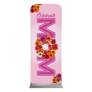 Celebrate Mom Pink 2'7" x 6'7" Sleeve Banners