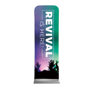Revival is Here 2' x 6' Sleeve Banner