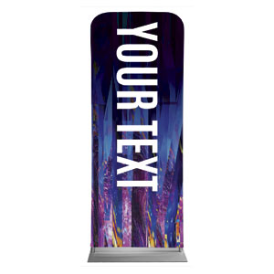 Scatter Your Text 2'7" x 6'7" Sleeve Banners