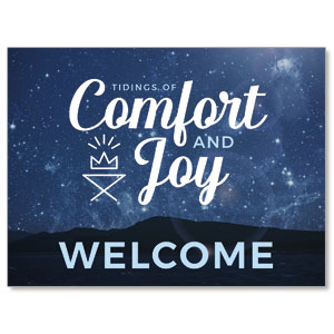 Comfort and Joy Jumbo Banners