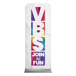 VBS Squares 2'7" x 6'7" Sleeve Banners