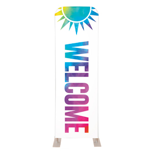 Join Us Summer Watercolor 2' x 6' Sleeve Banner