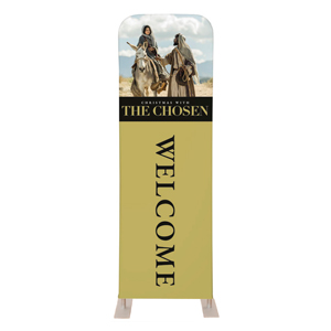 The Chosen Christmas 2' x 6' Sleeve Banner