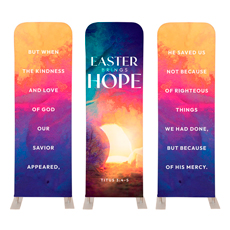 Colorful Open Tomb Triptych 