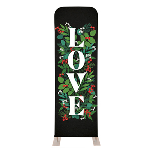 Holly and Ivy Love 2' x 6' Sleeve Banner