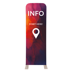 Vibrant Paint Info 2' x 6' Sleeve Banner