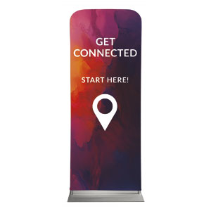 Vibrant Paint Get Connected 2'7" x 6'7" Sleeve Banners