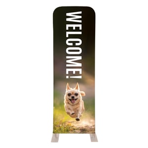 Come Back Fall Dog 2' x 6' Sleeve Banner