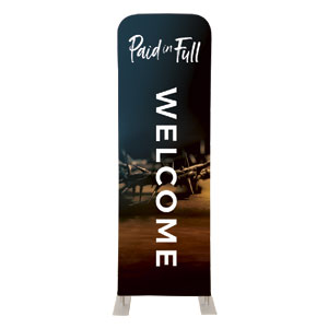 Easter Paid In Full 2' x 6' Sleeve Banner