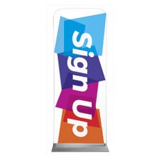 Vibrant Shapes Sign Up 
