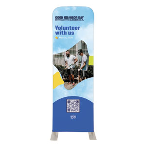 GNDA Volunteer with Us 2' x 6' Sleeve Banner