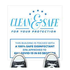 Clean and Safe For Your Protection 