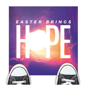 Easter Hope Tomb Floor Stickers