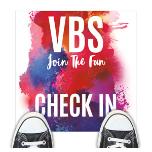 Join The Fun VBS Check In Floor Stickers