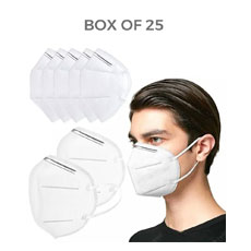 KN95 Certified Face Mask - Five Layer Protection - Box of 25