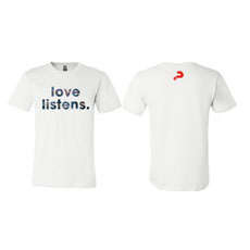 Alpha Love Listens T-Shirt XX-Large 