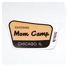 Mom Camp Sticker 