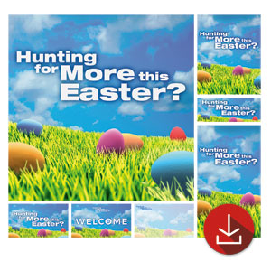 Easter Hunt Church Graphic Bundles