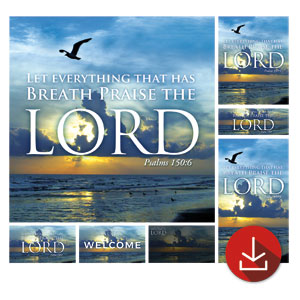 Breath Praise Lord Church Graphic Bundles