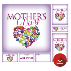 Mothers Heart Church Graphic Bundles