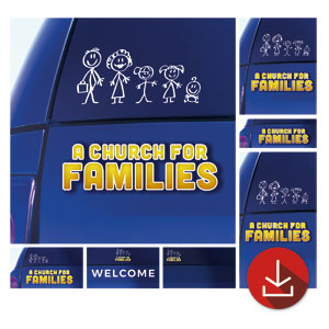 Church for Families Church Graphic Bundles