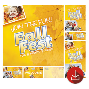 Fall Fest Church Graphic Bundles