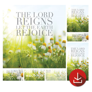 The Lord Reigns Church Graphic Bundles