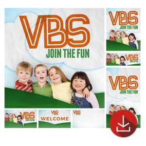 Fun Invitation VBS Church Graphic Bundles